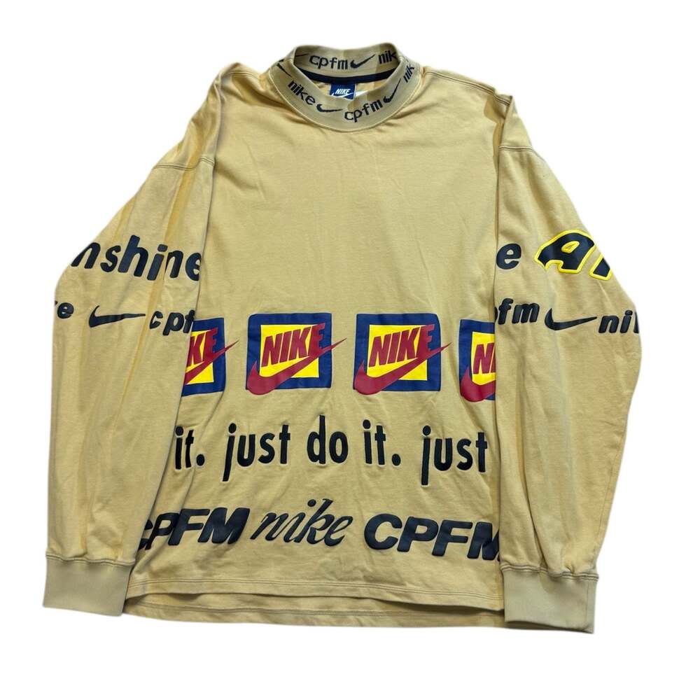 Nike x Cactus Plant Flea Market (CPFM) NRG Long Sleeve Mustard Tee CI5369-783